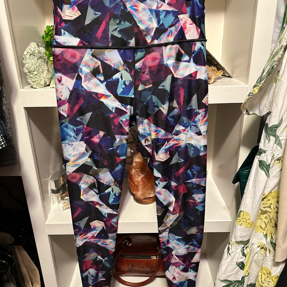 Peloton Multicolor Abstract Leggings